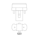 GE 9W T4 G23 2-Pin Compact Fluorescent Light Bulb_2