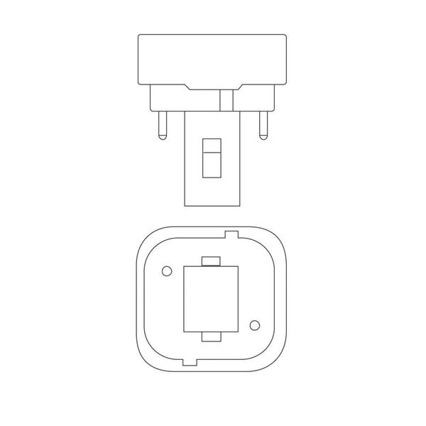 Sylvania LYNX-T 26 Watt 2 Pin GX24d-3 Cool White CFL