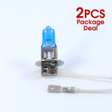 2PK - H3 - 100W 12V Xenon White Halogen Light Bulb_1