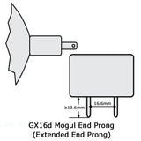 GE 500w 120v PAR56 MFL GX16d Incandescent Light Bulb - BulbAmerica