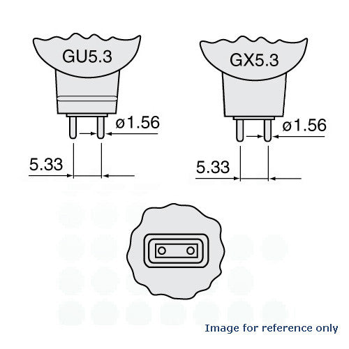 Ushio 1000173 - DDL JCR20V-150W MR16 GX5.3 Halogen Light Bulb
