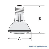 USHIO 50w 130v PAR20 E26 SP10 Halogen Light Bulb_1
