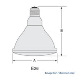 USHIO 90w 130v PAR38 FL Softline halogen bulb_1