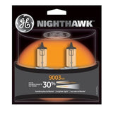 GE 9003 HB2 H4 - NIGHTHAWK 67w 12.8v T4.75 Bulb Automotive bulb - 2 Pack