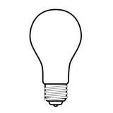GE 150w 120v A21 Halogen Light Bulb - BulbAmerica