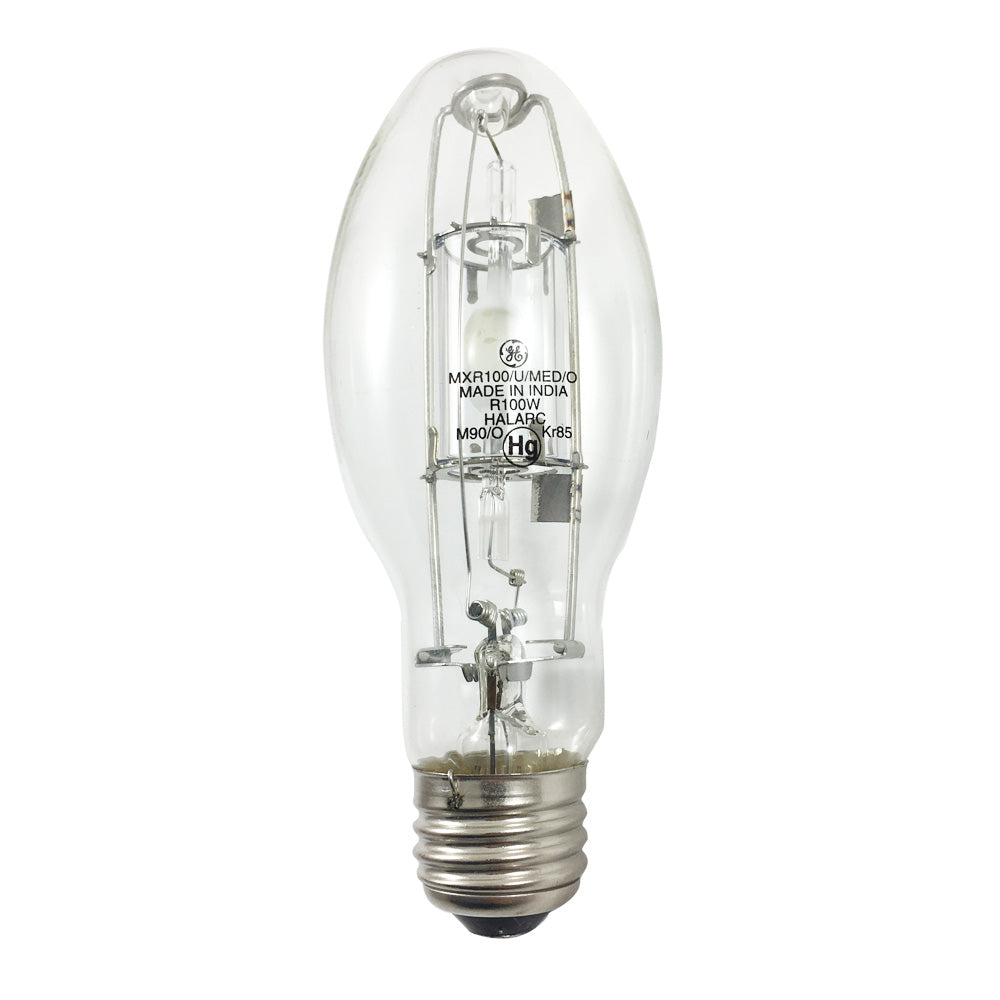 GE 12381 MXR 100W ED17 E26 PulseArc Multi-Vapor Quartz Metal Halide Bulb