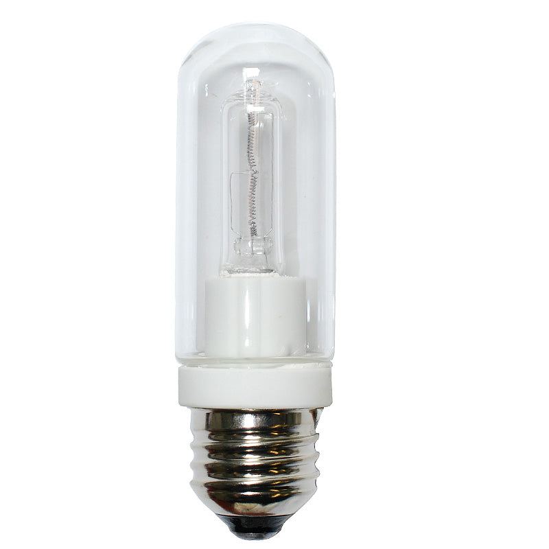 BulbAmerica 150W 120V T10 E26 Medium Base Clear Halogen Bulb