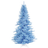 Vickerman 12Ft. Blue 4361 Tips Christmas Tree 1650 Sky Blue Mini Lights