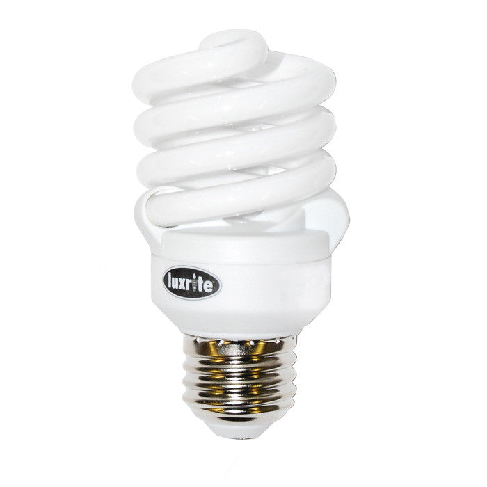 Luxrite 13w 120v Ultra Super Mini Twist 6500k Daylight Fluorescent Light Bulb
