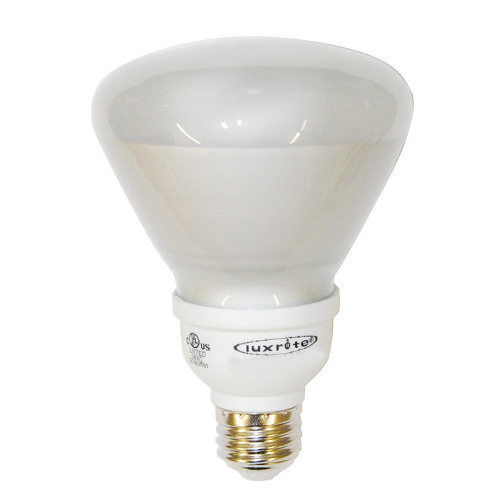 Luxrite 14w 120v BR30 E26 5000k Fluorescent Light Bulb - 60w Equiv