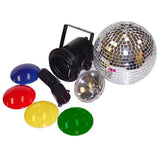 Disco Party Lighting DJ Mirror Ball Pinspot 4515 bulb color caps Kit