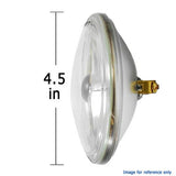 GE 19873 35w 12V PAR36 G53 Reflector Very Narrow Spot 3050K Halogen Light Bulb_2