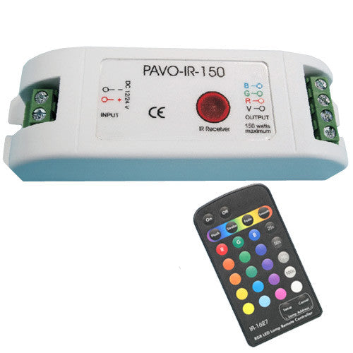 PLATINUM RGB LED IR controller with remote