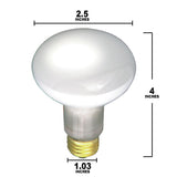 Sylvania 30w 120v R20 Medium brass base incandescent - 6 bulbs_1