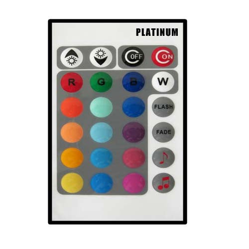 PLATINUM Music LED IR Remote Controller