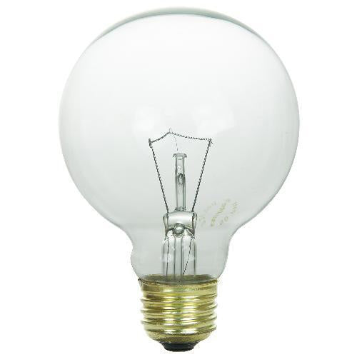 SUNLITE 25W 120V Globe G25 E26 Incandescent Light Bulb