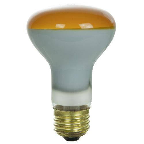 SUNLITE 50w R20 120v Orange Colored R Type Light Bulb