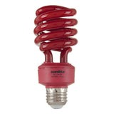 SUNLITE 24W Red Super Twist Compact Fluorescent Colored Bulb