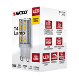 Satco 5W 120V JCD G9 LED 2700K Warm White 500Lm Light Bulb - 40w Equiv._2