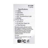Satco 5W 120V JCD G9 LED 5000K Natural Light 550Lm Bulb - 40w Equiv._2