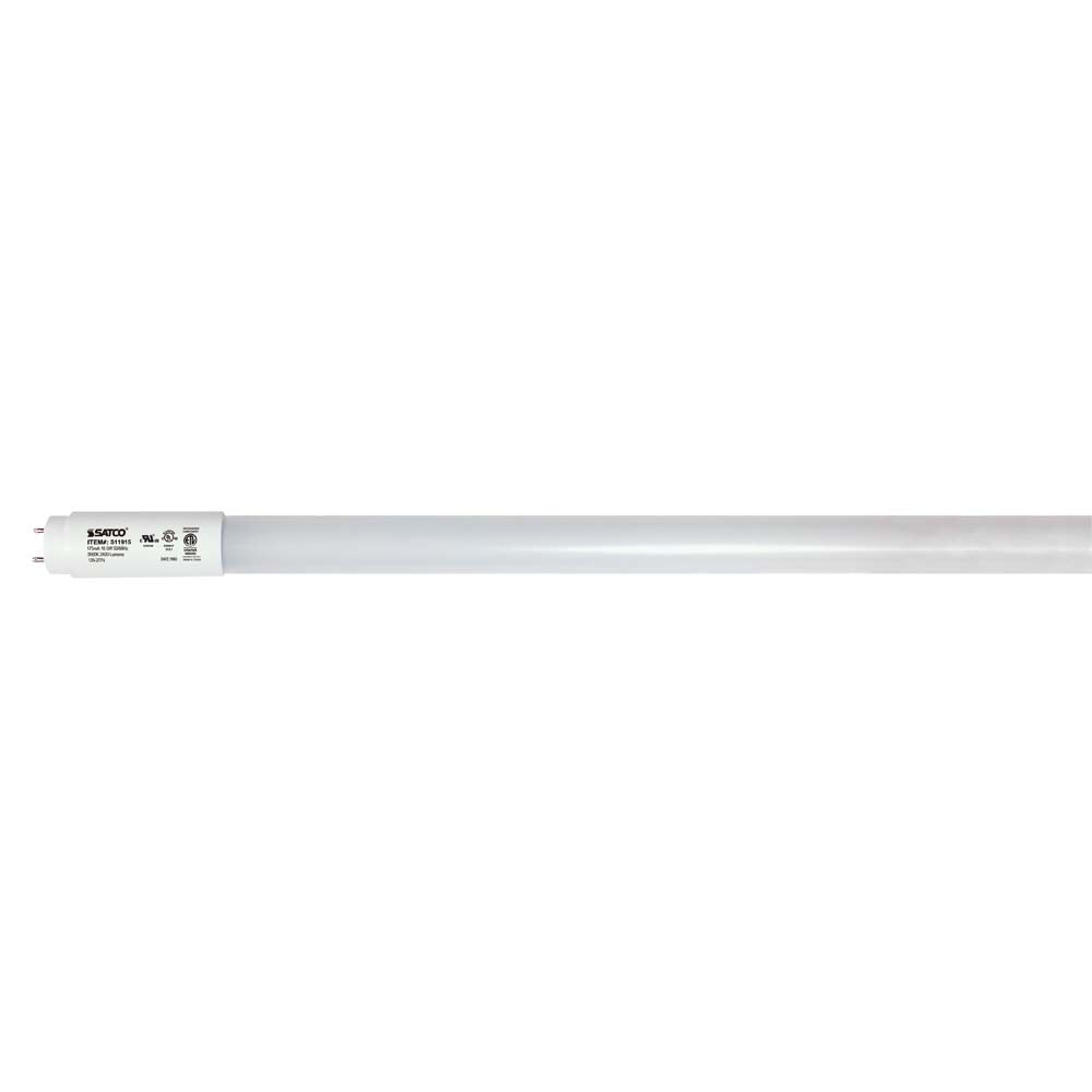 Satco 18.5w 48in T8 LED Tube G13 Base 2400LM 3500k Ballast Bypass