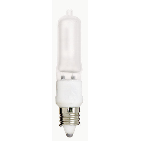 Satco S1916 100W 120V E11 base Frost halogen light bulb