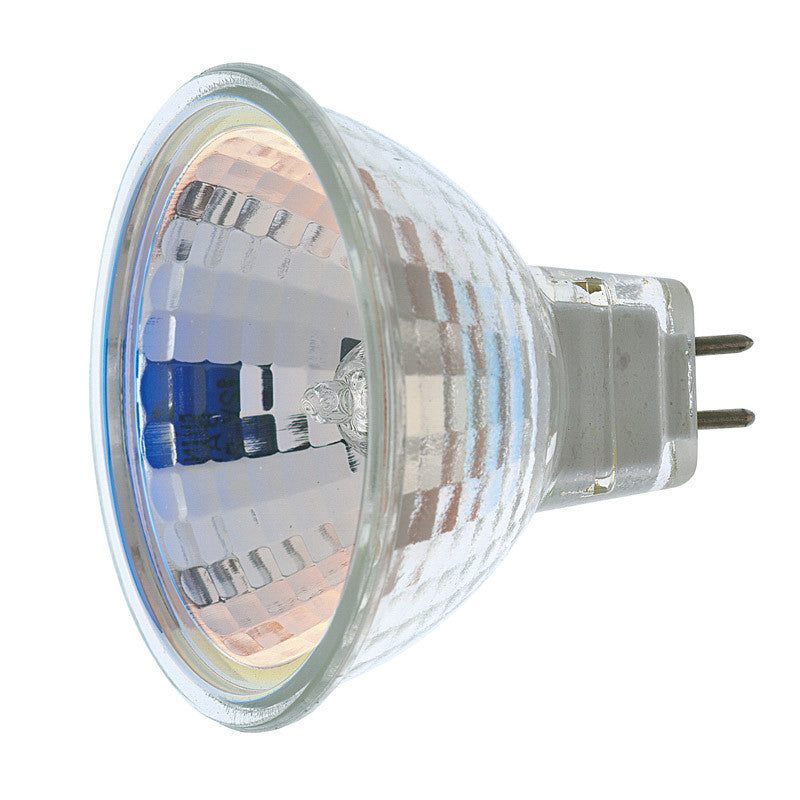 Satco S1962 EXZ 50W 12V MR16 Narrow Flood halogen light bulb