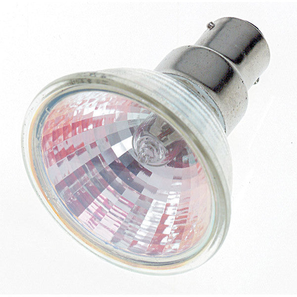 Satco S1975 65W 12V MR16 BA15d Narrow Spot halogen light bulb