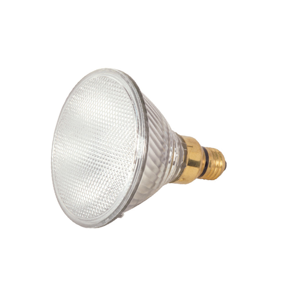 Satco S2249 60w 120v PAR38 FL30 Xenon Halogen Light Bulb - 2 light bulbs