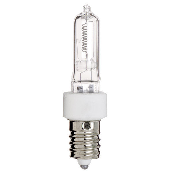 Satco S3132 100W 120V E14 base halogen light bulb