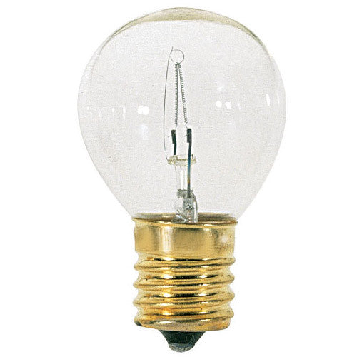 Satco S3621 10W 125V S11 Clear E17 Intermediate Base Incandescent bulb