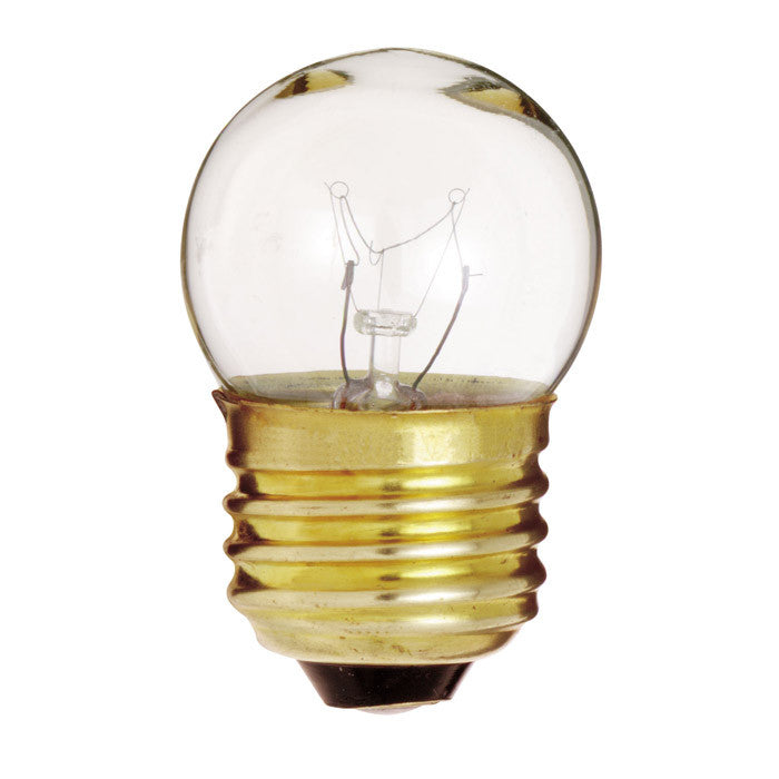 Satco S3794 7.5W 120V S11 Clear E26 Base Incandescent bulb