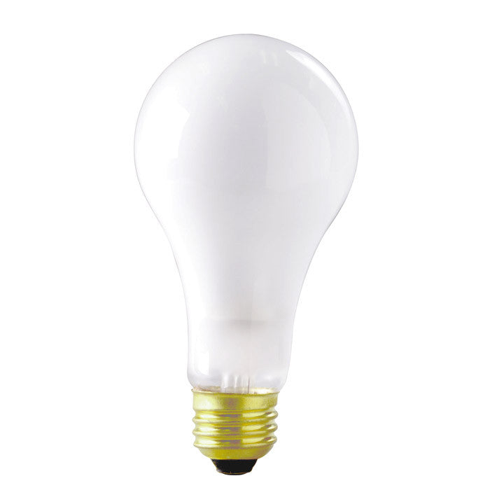 Satco S3945 150W 120V A21 Frosted E26 Base Incandescent light bulb