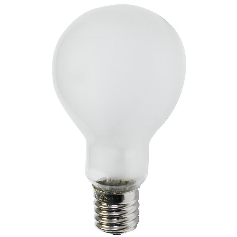 Satco S4165 40W 130V A15 Frosted E17 Intermediate Base Incandescent bulb