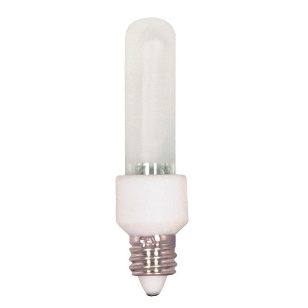 Satco S4489 20W 120V E11 Mini Candelabra base Frost halogen light bulb