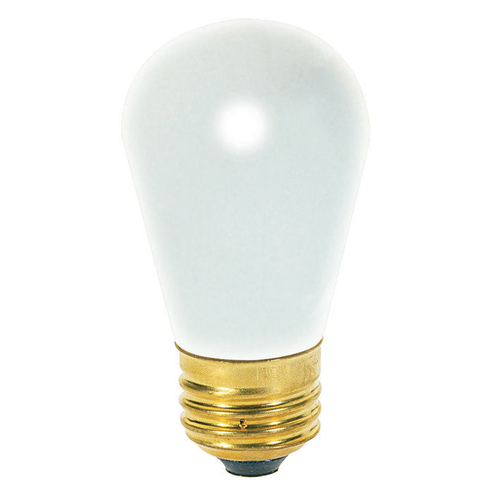 Satco S4566 11W 130V S14 Frosted E26 Base Incandescent bulb