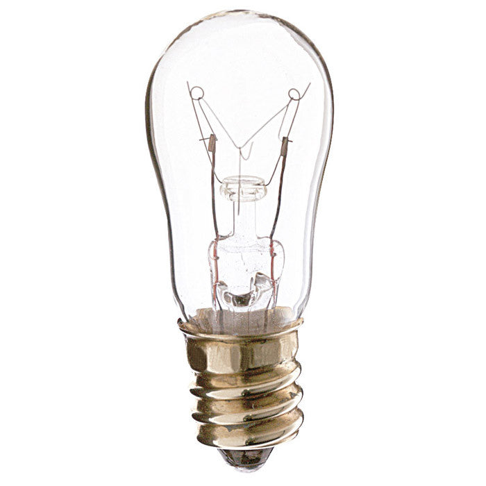 Satco S4572 6W 230V S6 Clear E12 Candelabra Base Incandescent bulb