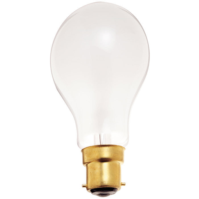 Satco S5041 60W 230V A19 Frosted B22D Bayonet Incandescent light bulb