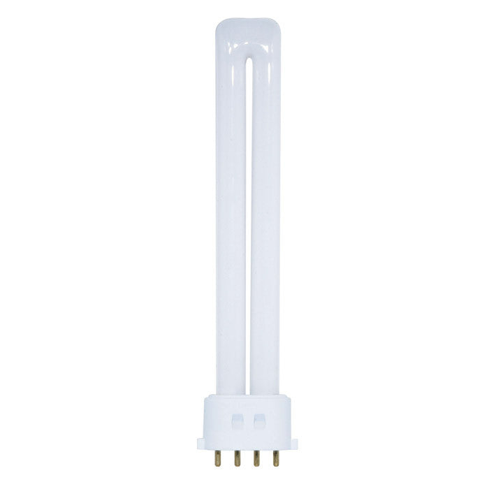Satco S6417 13W Single Tube 4-Pin 2GX7 Plug-In base 2700K fluorescent bulb