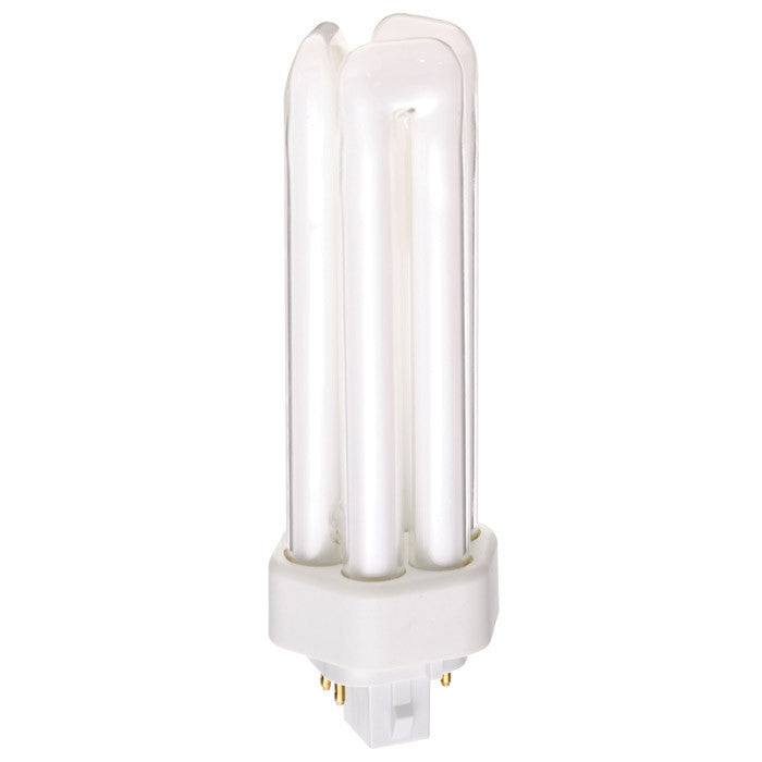 Satco S6752 32W Triple Tube 4-Pin GX24Q-3 Plug-In base 4100K fluorescent bulb