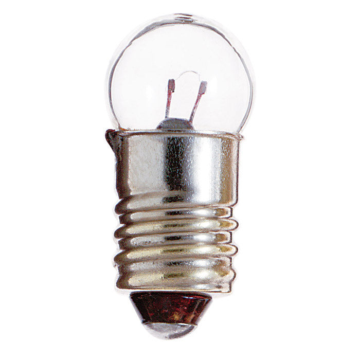 Satco S6931 0.074W 2.47V G3.5 Globe E10 base Miniature light bulbs
