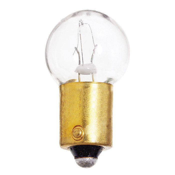 Satco S6947 8W 13.5V G6 Globe G6 2-Pin Base Miniature light bulb