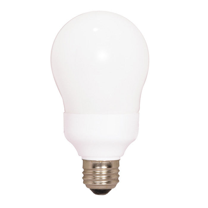 Satco S7287 11W A-Shape Screw-In 2700K fluorescent bulb
