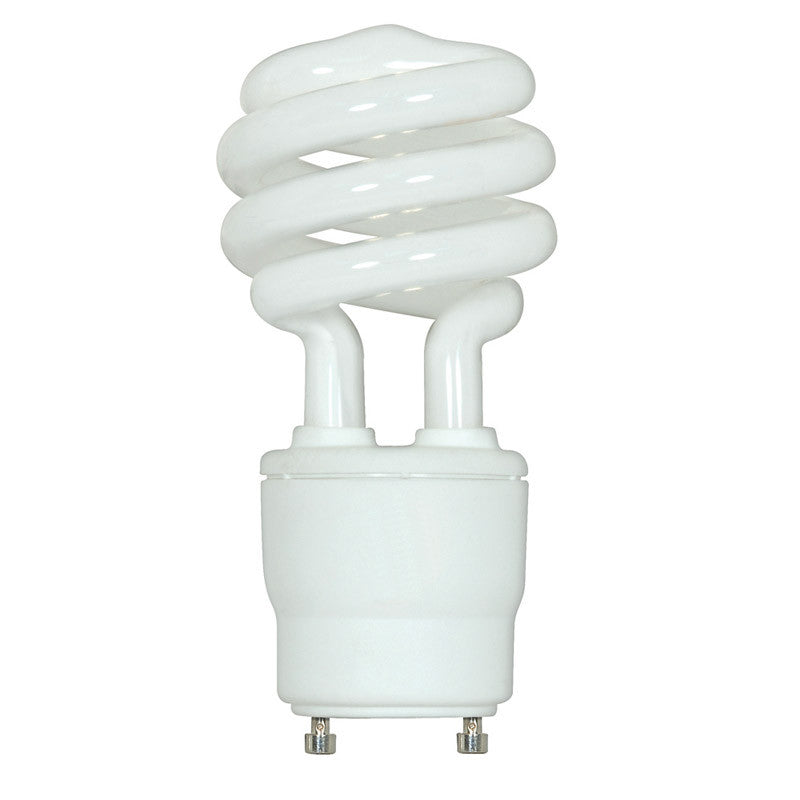 Satco 18W Mini Twist 2700K GU24 base Compact Fluorescent Light Bulb