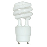 Satco 18W Mini Twist 2700K GU24 base Compact Fluorescent Light Bulb