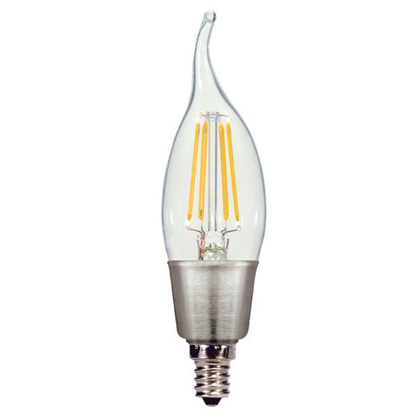 Antique Filament LED 4.5 Watt 2700K CA11 E12 Base Bulb - 40w equiv.