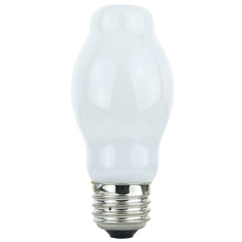 Sunlite 150w 120v BT15 E26 Medium Base Tuff Skin White Halogen Light Bulb