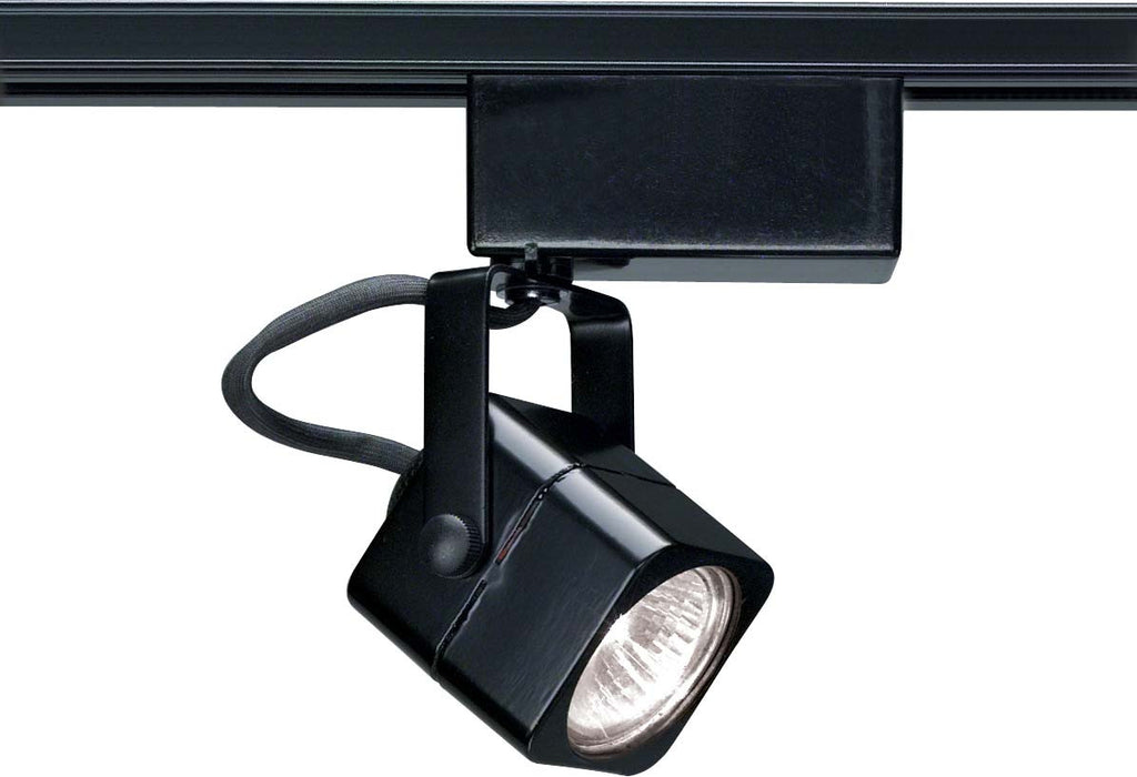 Nuvo TH270 Black 1 Light - MR11 - 12V Track Head - Mini Square