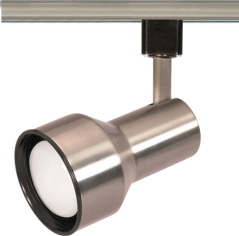 Nuvo TH303 Brushed Nickel 1 Light - R20 - Track Head - Step Cylinder