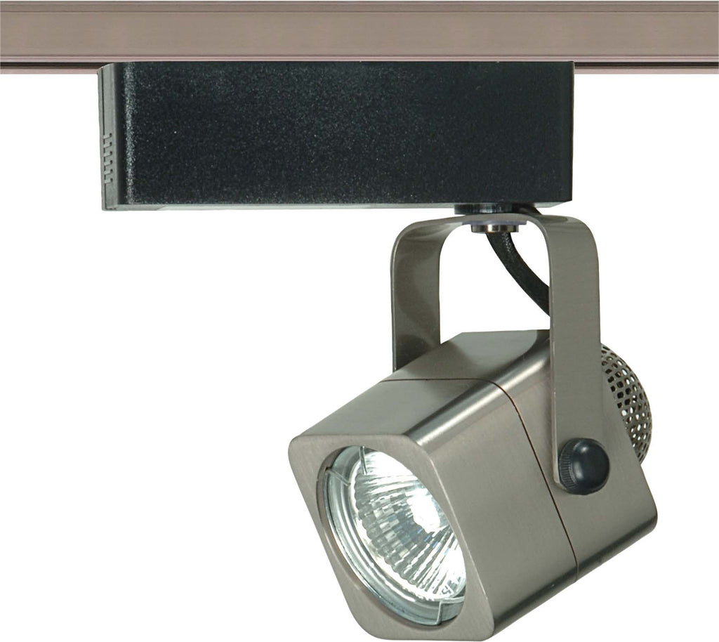 Nuvo TH310 Brushed Nickel 1 Light - MR16 - 12V Track Head - Square